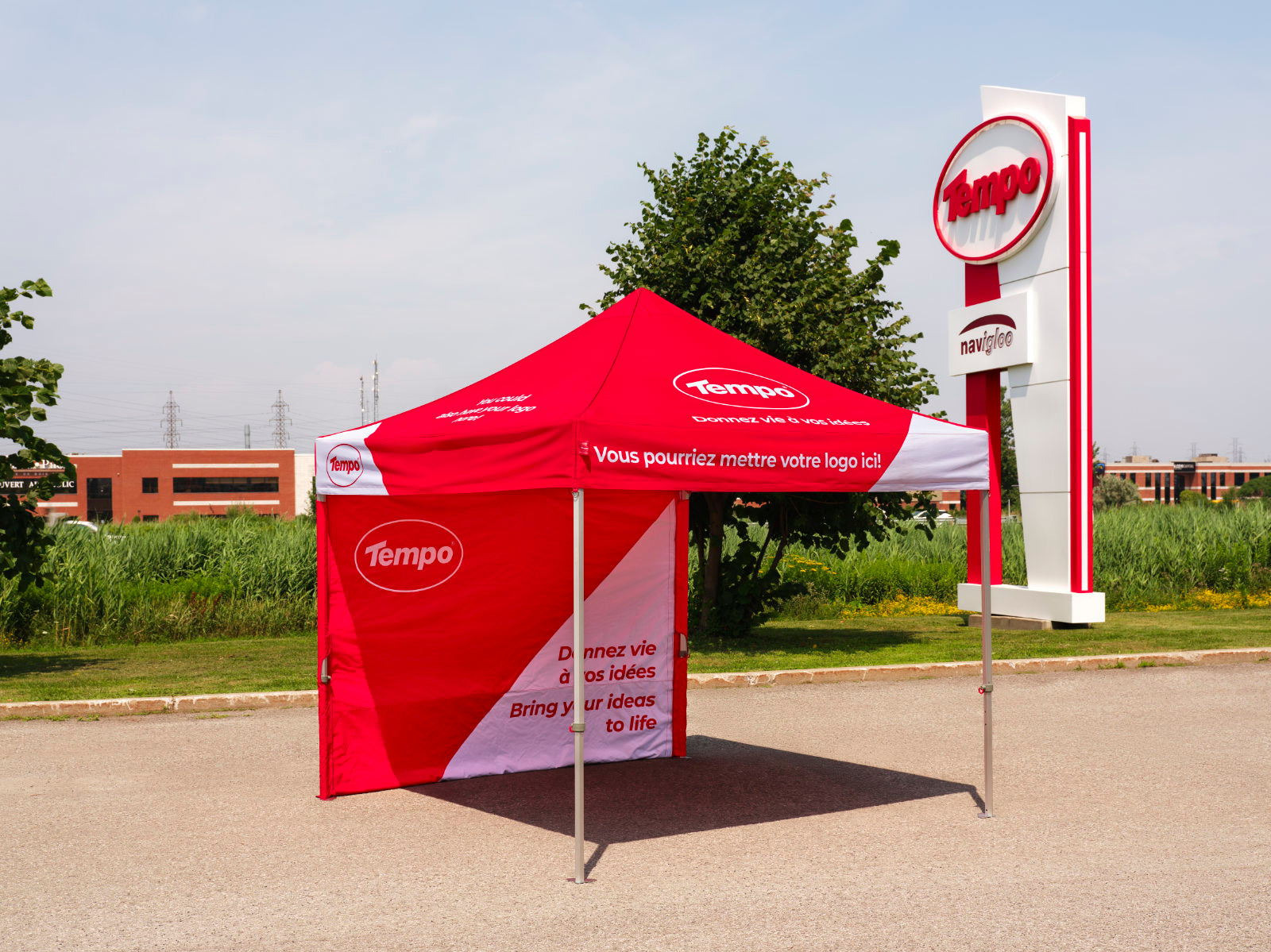 Tentes promotionnelles Tempo : la solution parfaite pour les tournois de golf et événements sportifs
