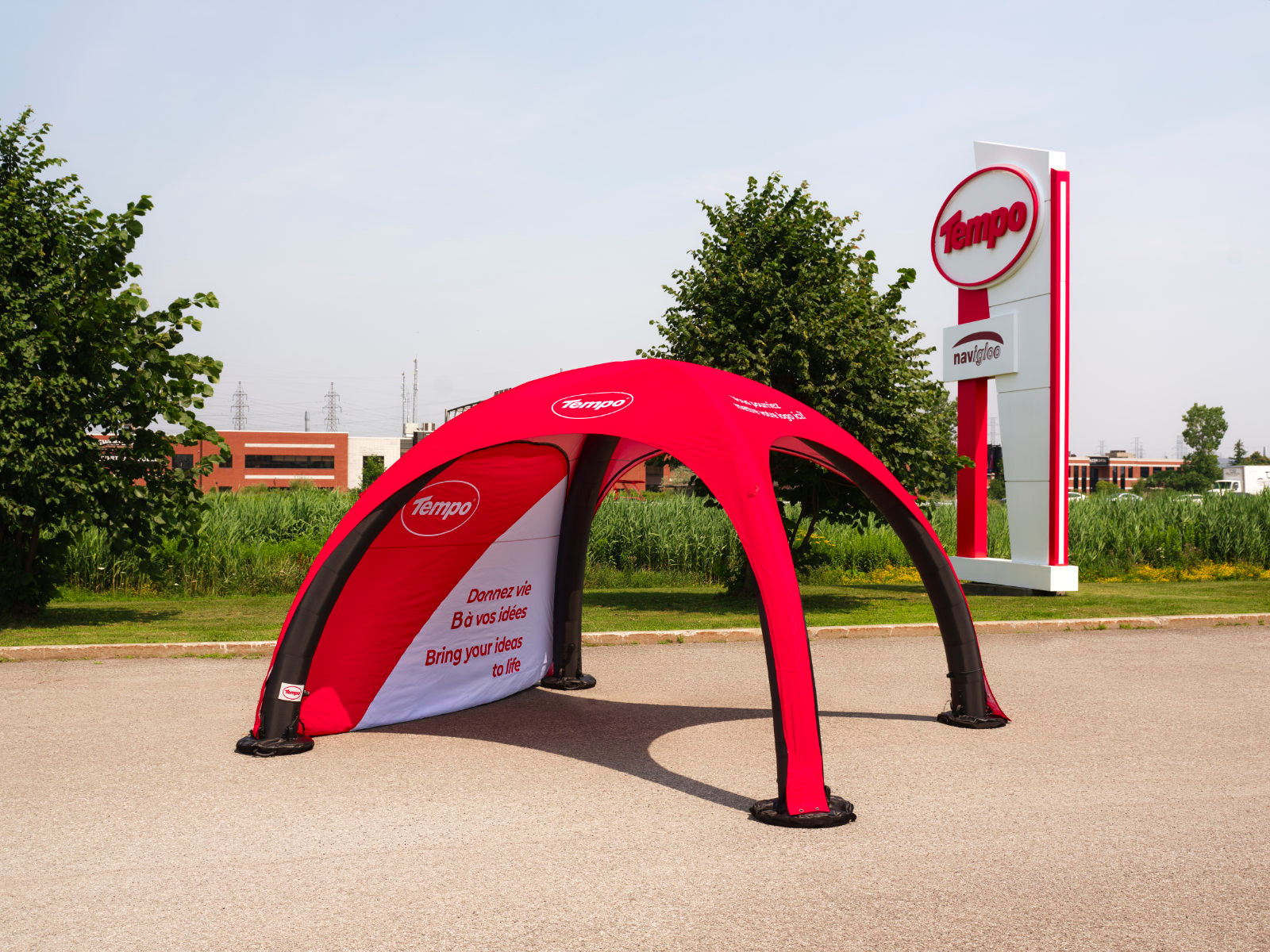 Tente Gonflable Promotionnelle