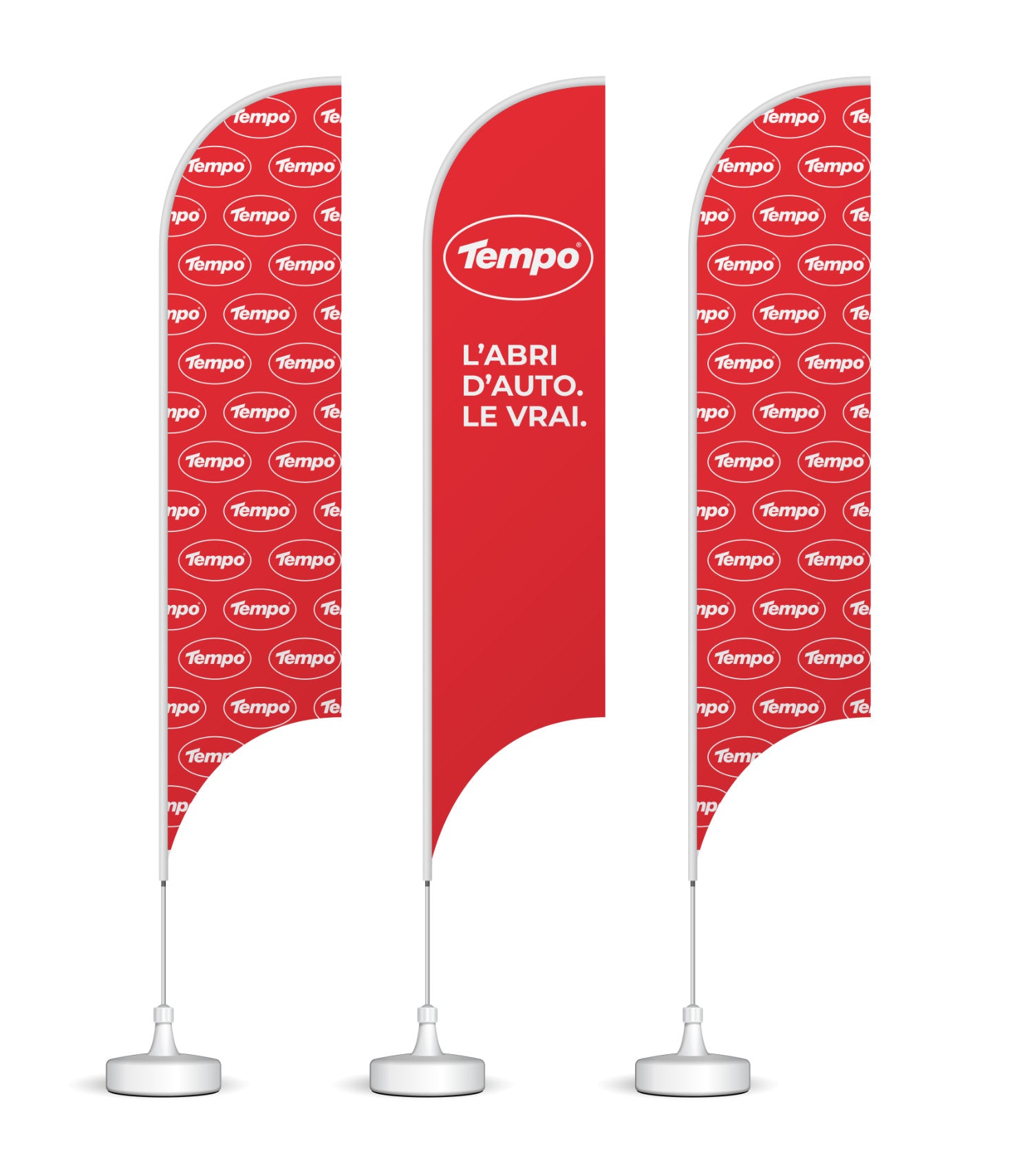 Drapeaux Promotionnelle - Tempo Tents